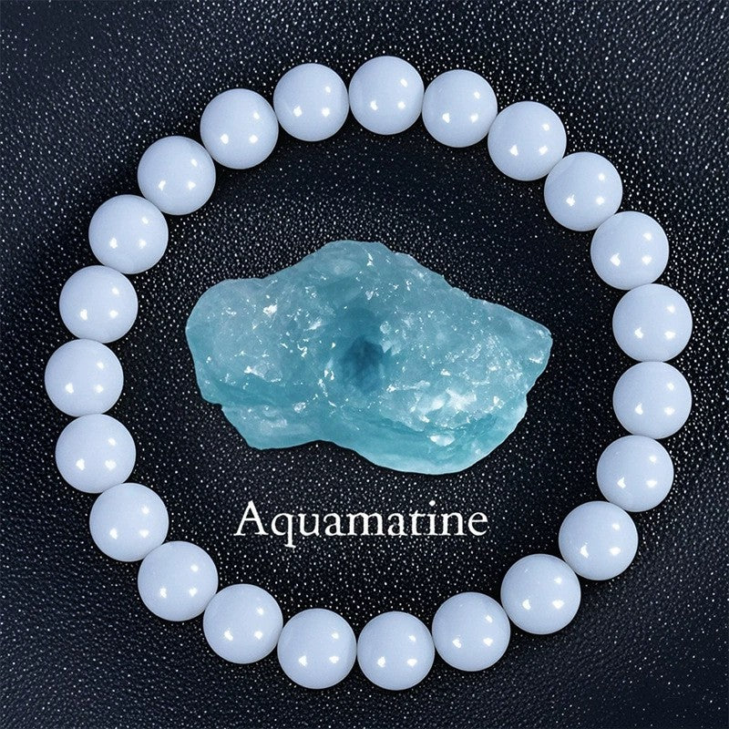 Pulsera de Cuentas de Piedra Natural