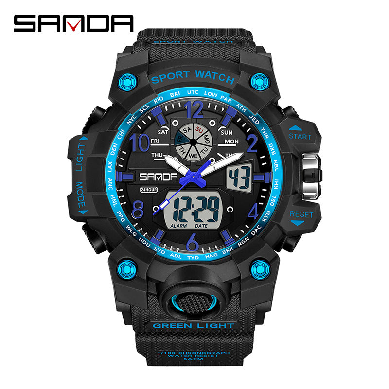 Reloj de pulsera transparente personalizado