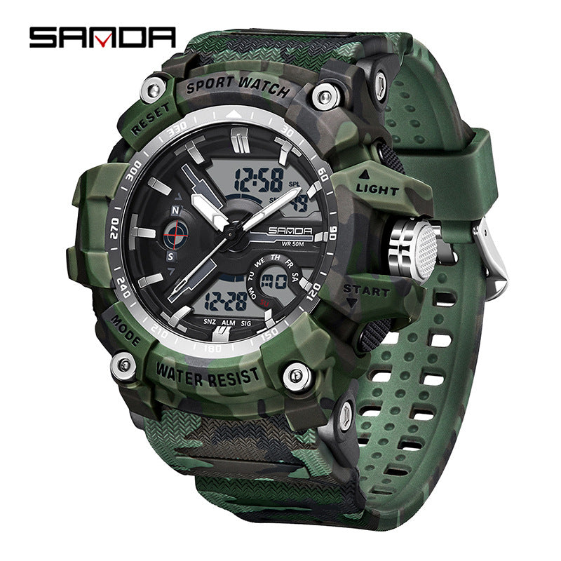 Reloj de pulsera transparente personalizado