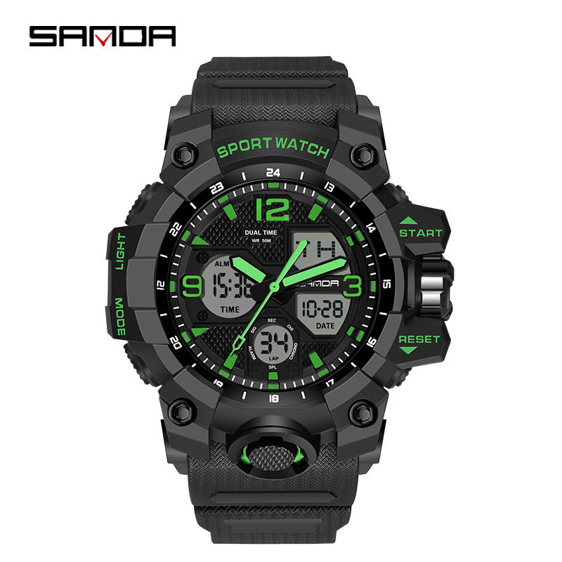 Reloj de pulsera transparente personalizado