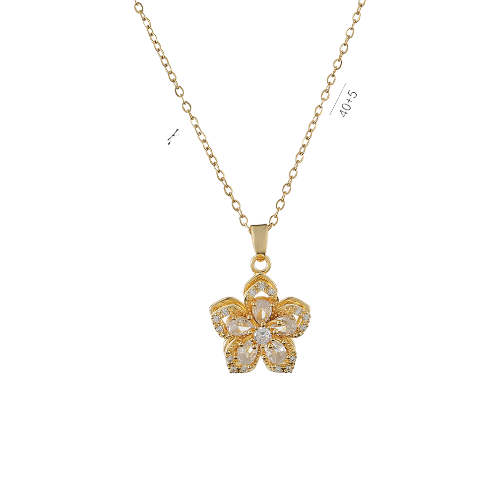 Elegant Titanium Steel Necklace – Bauhinia Collection and Assorted Models