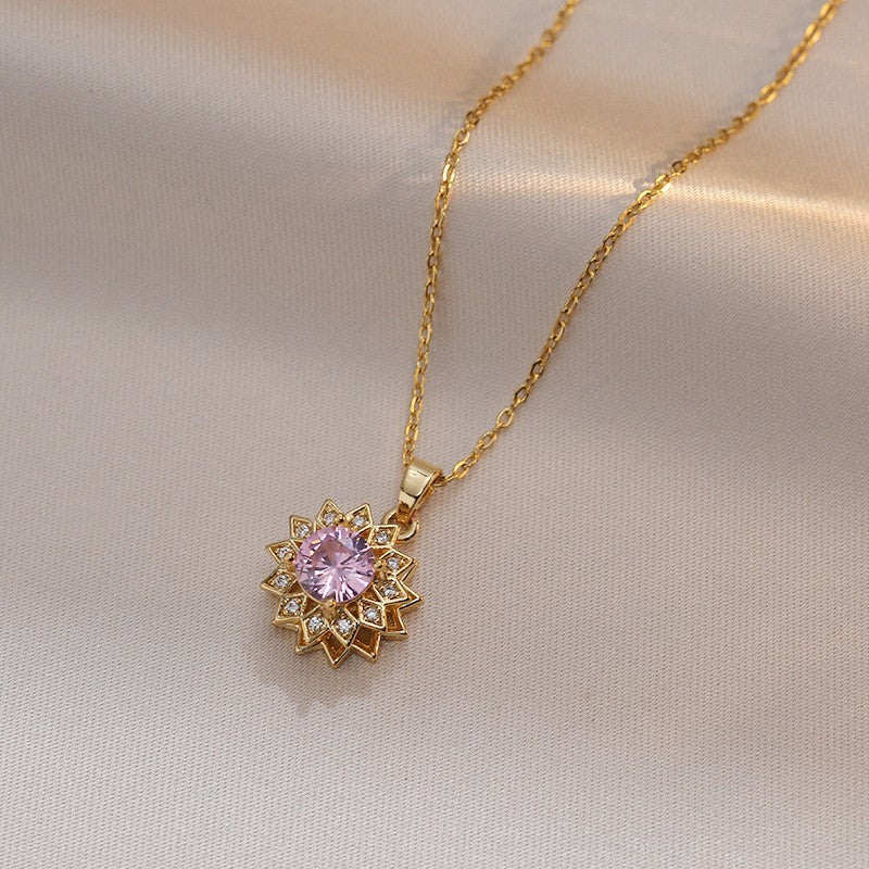 Elegant Titanium Steel Necklace – Bauhinia Collection and Assorted Models