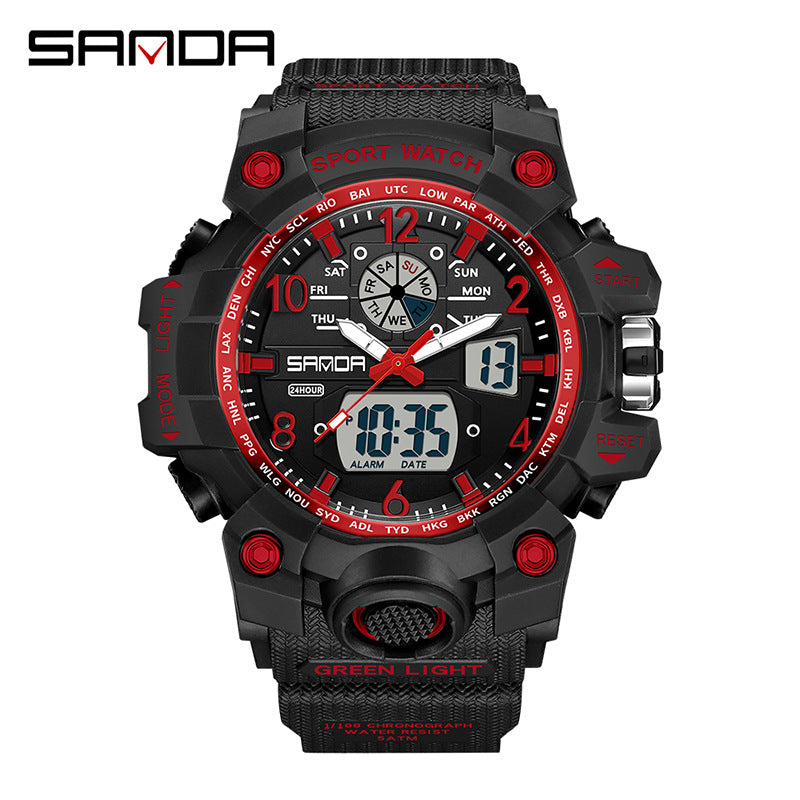 Reloj de pulsera transparente personalizado