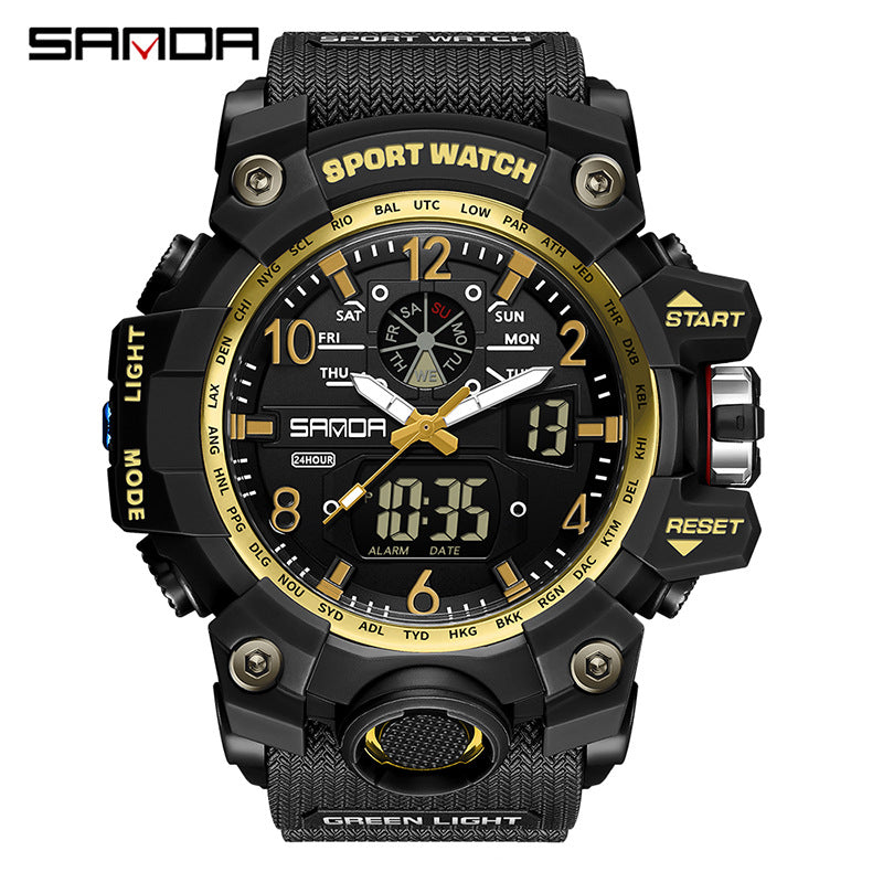 Reloj de pulsera transparente personalizado