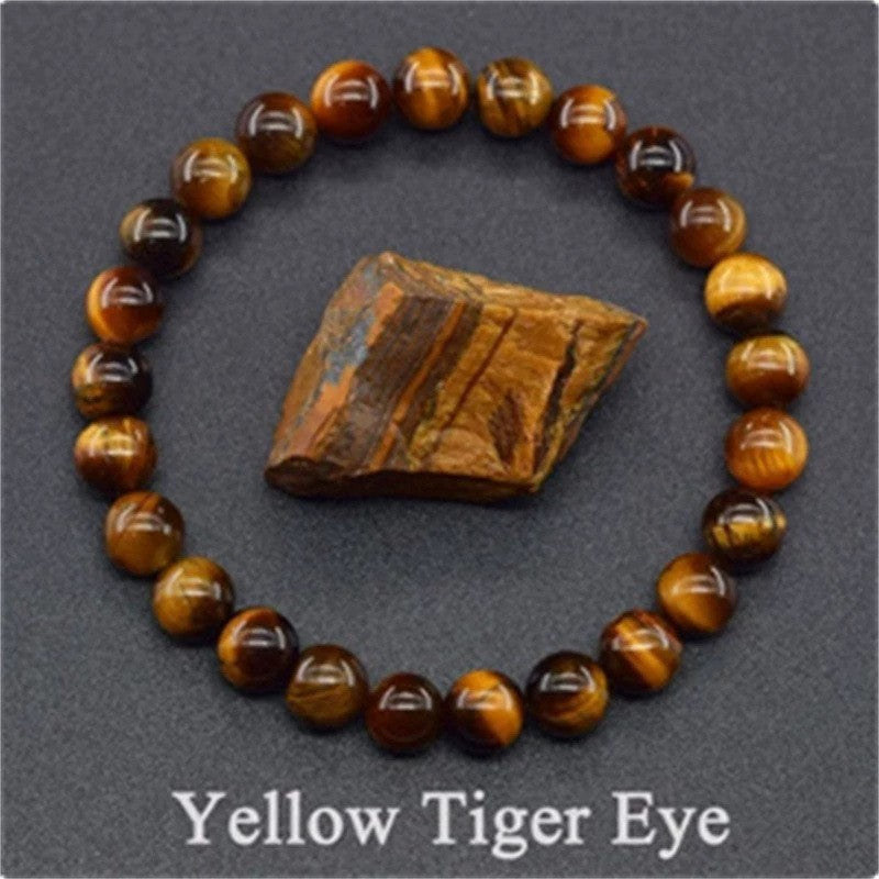 Pulsera de Cuentas de Piedra Natural