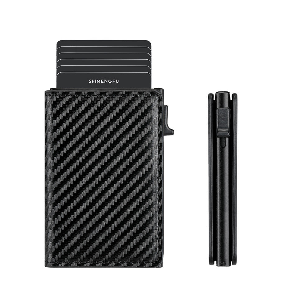 Tarjetero Antirrobo para Hombre con Protección RFID