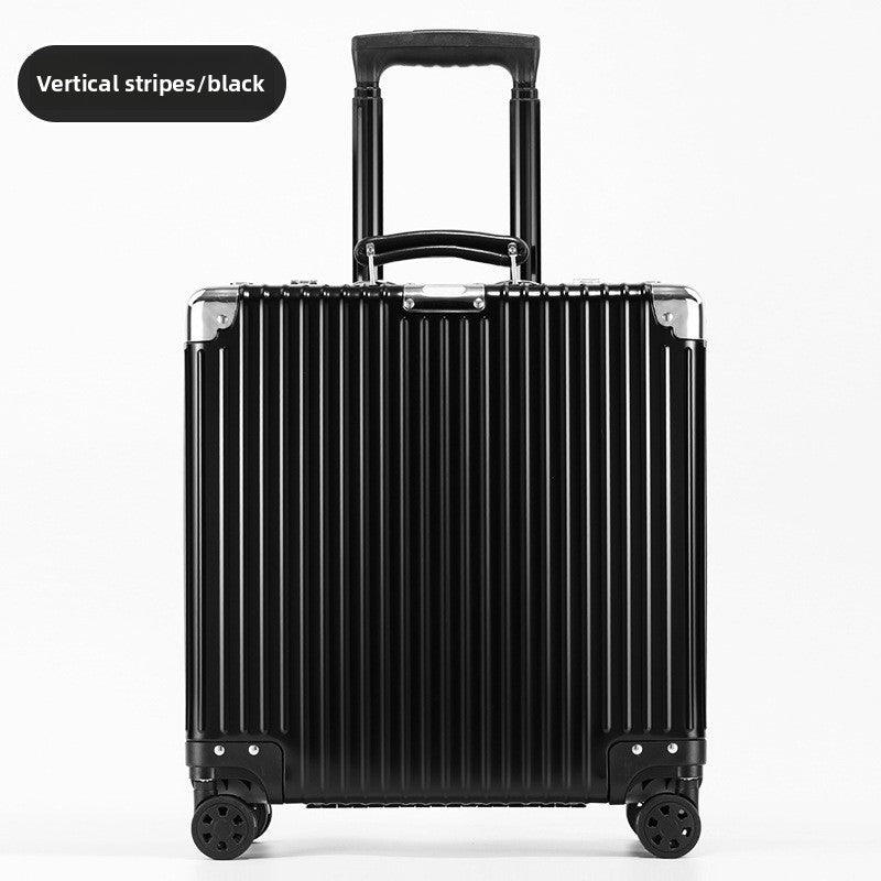 Aluminum-magnesium alloy trolley suitcase